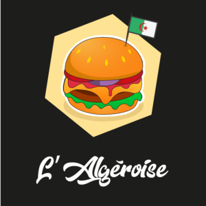L’Algeroise - Logo fond noir